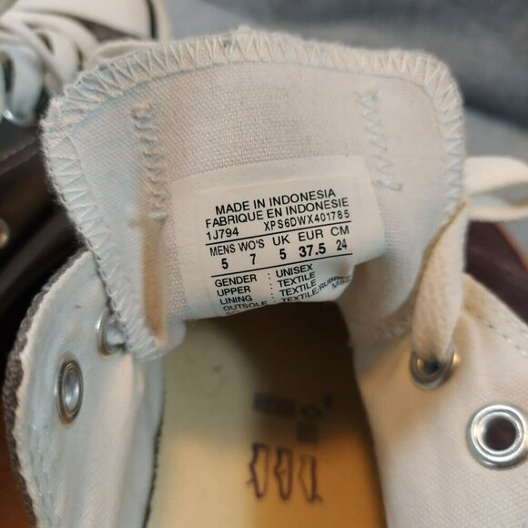 Converse  Chuck Taylor All Star Sneakers Size 7 Womens/ 5 Mens Canvas 1J794 - Picture 5 of 16